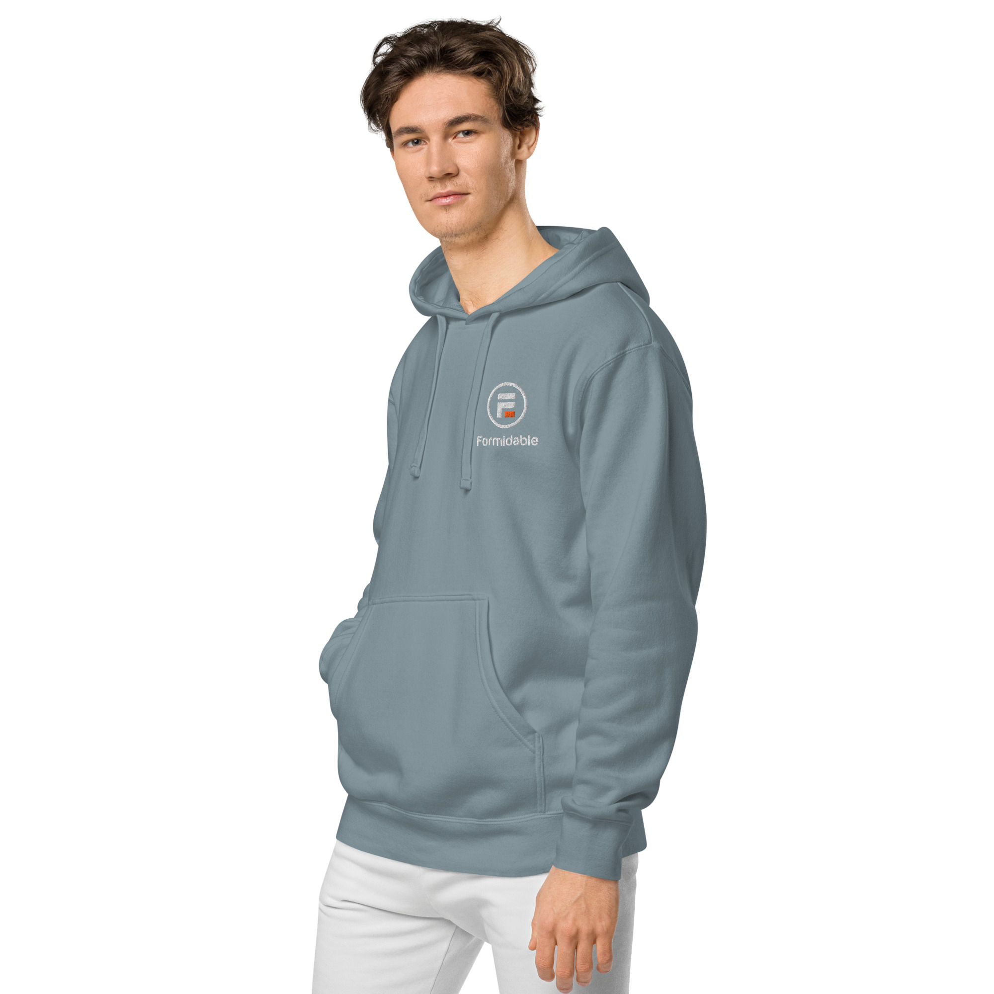 Unisex pigment-dyed hoodie - Image 4